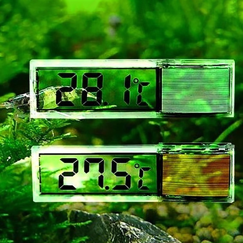 Aquarium Planted Seeds - 방수 수족관 온도계 3D 디지털 LCD
