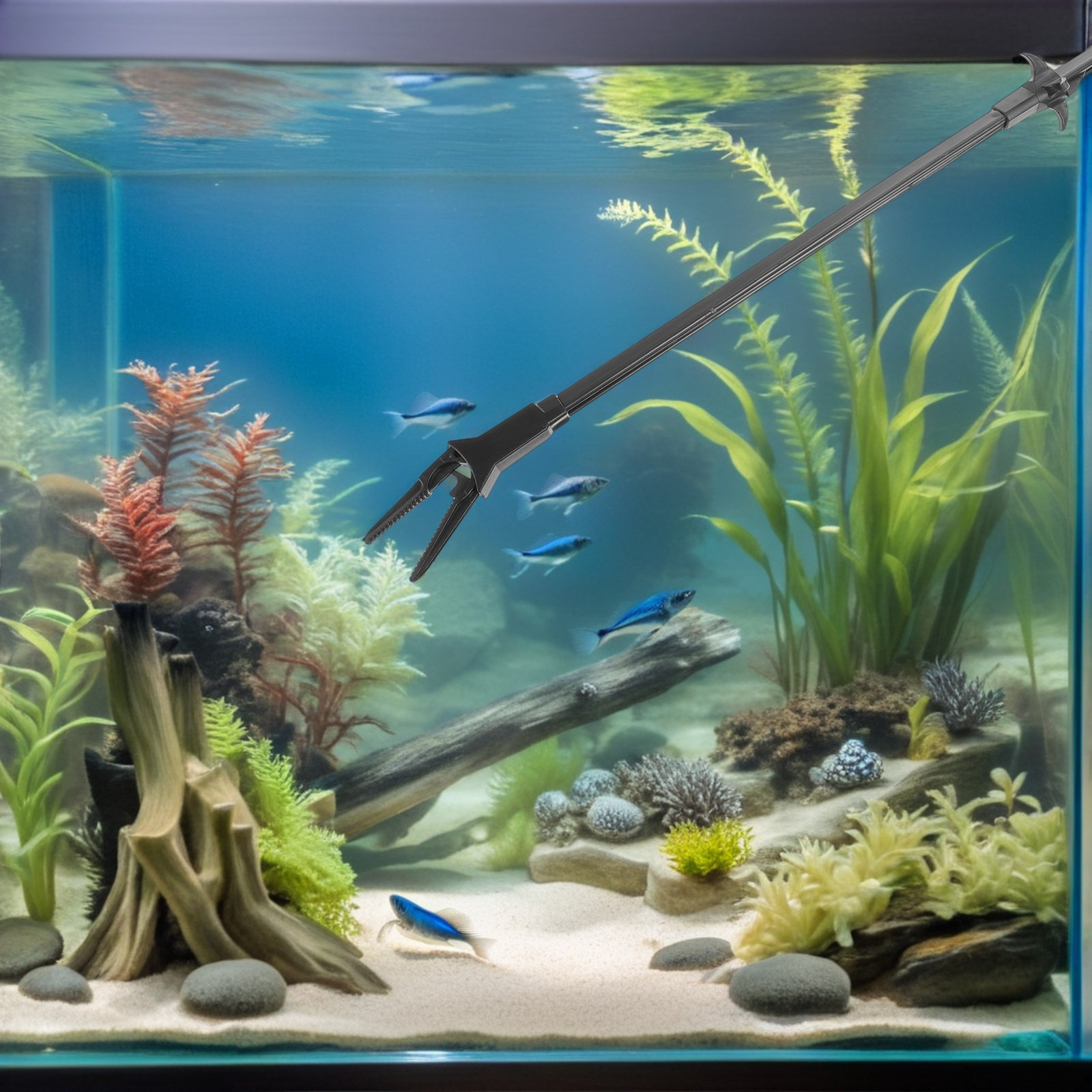 Planted Aquarium Tips - 3개입 긴 수족관 집게 플라스틱 어항