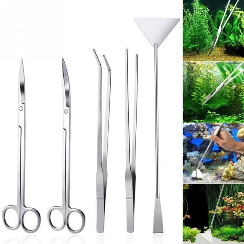 Planted Aquarium Tool Kit - 전문 수족관 관리 도구 키트, 어항