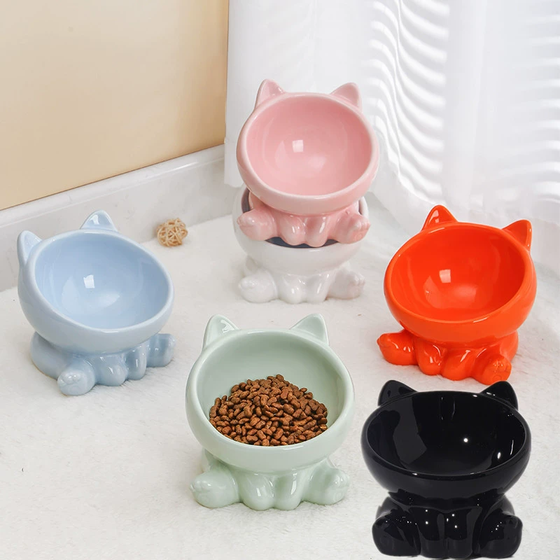 Royal Canin Food Medium - 세라믹 고양이 강아지 밥그릇 높이 조절