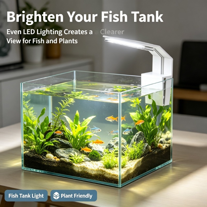 Aquarium Planted Tank Light - USB 수족관 LED 어항 조명, 소형