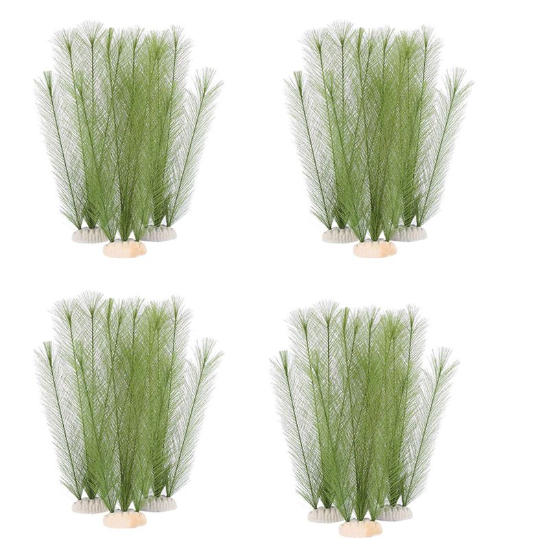 Non Planted Aquarium Fish - AT29-12X 수족관 장식품 어항 인공 녹색