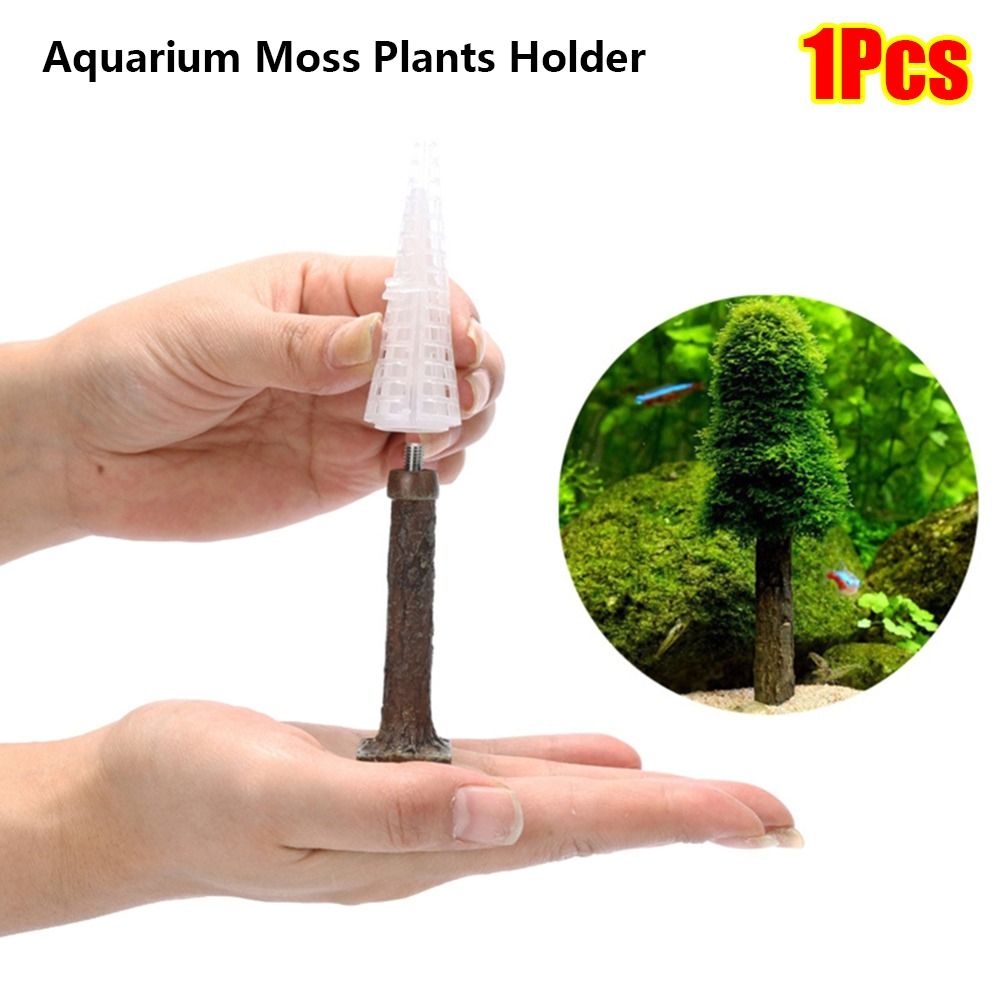 Planted Aquarium Moss - 시뮬레이션 크리스마스 트리 수족관 이끼 식물
