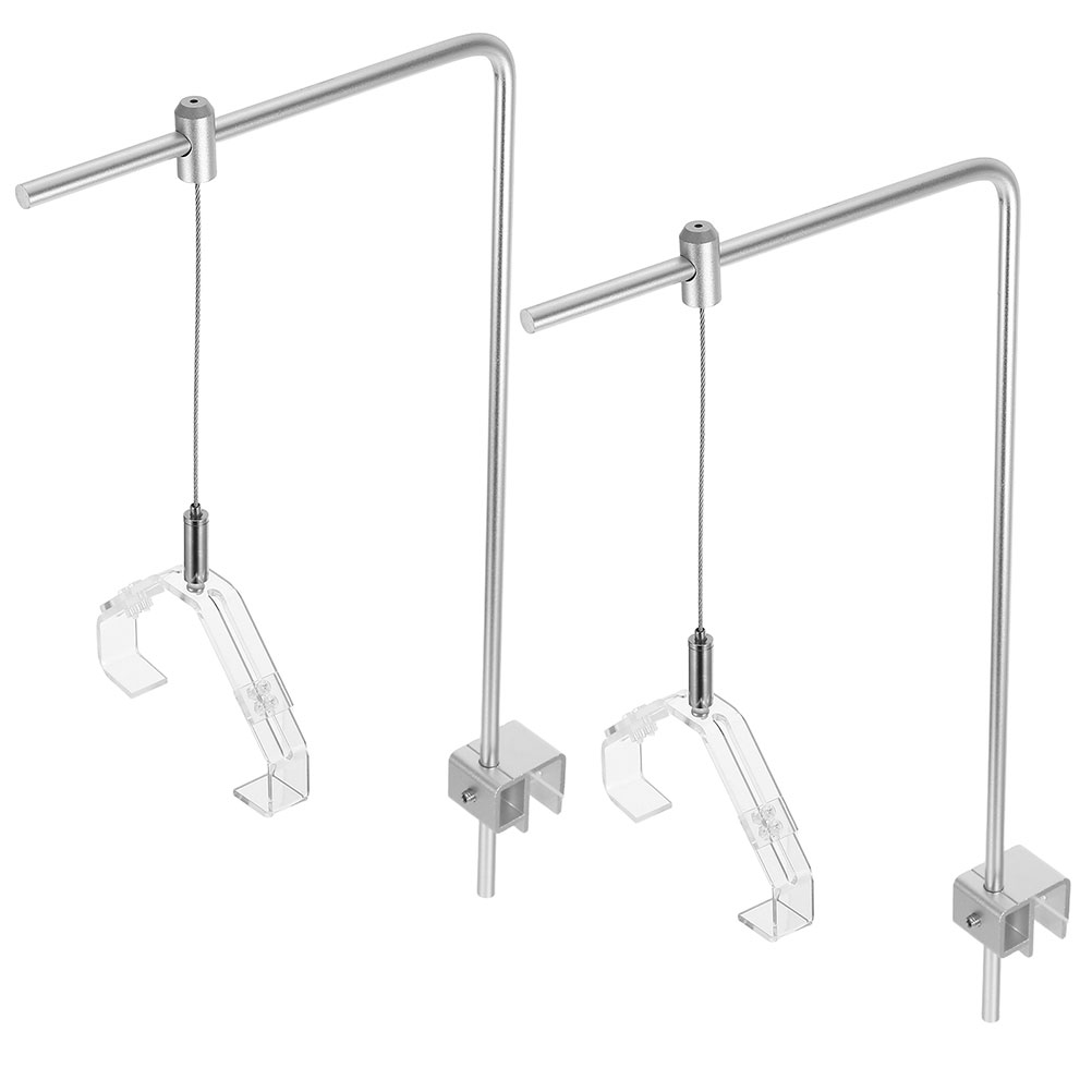 Aquarium Planted Tank Light - 클립과 2pcs 수족관 빛 홀더 알루미늄