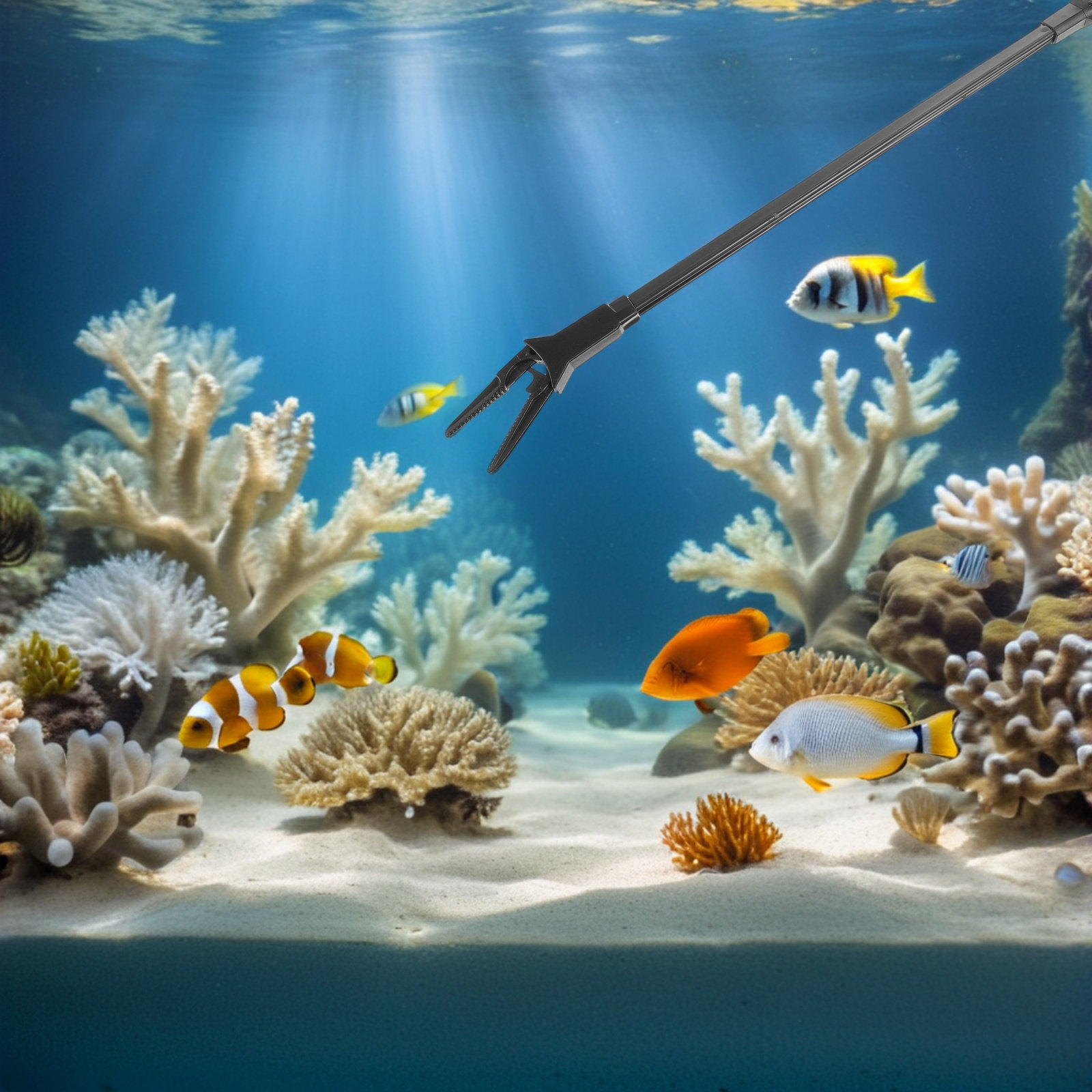 Planted Aquarium Tips - 3개입 긴 수족관 핀셋 플라스틱 어항