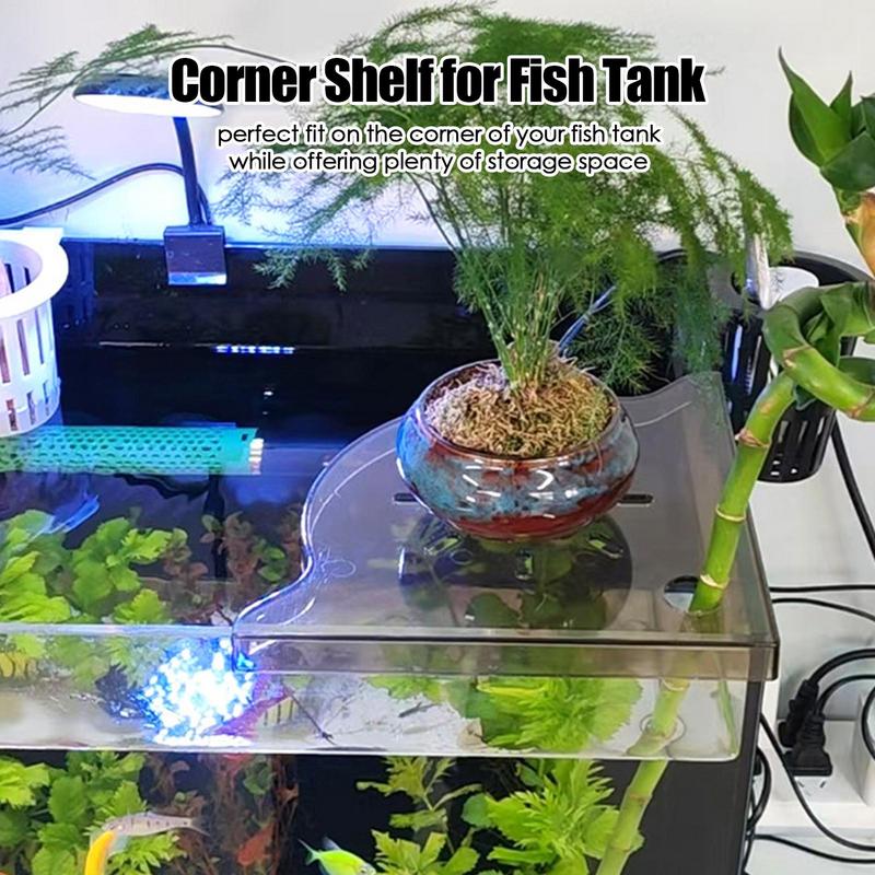 Aquarium Planted Seeds - 물고기 탱크 코너 선반 산호 조각