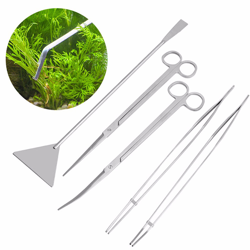 전문 수족관 관리 도구 키트, 어항 청소용 핀셋, 가위 - Planted Aquarium Tool Kit 리뷰 및 가격