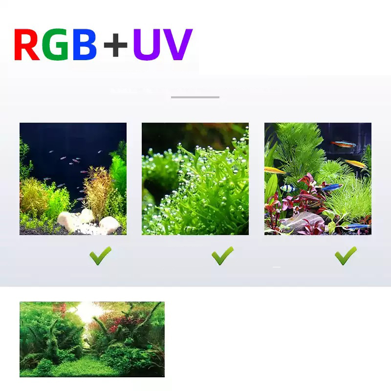 Week 아쿠아 L 시리즈 WRGB UV 풀 스펙트럼  - Aquarium Planted Tank Light 리뷰 및 가격