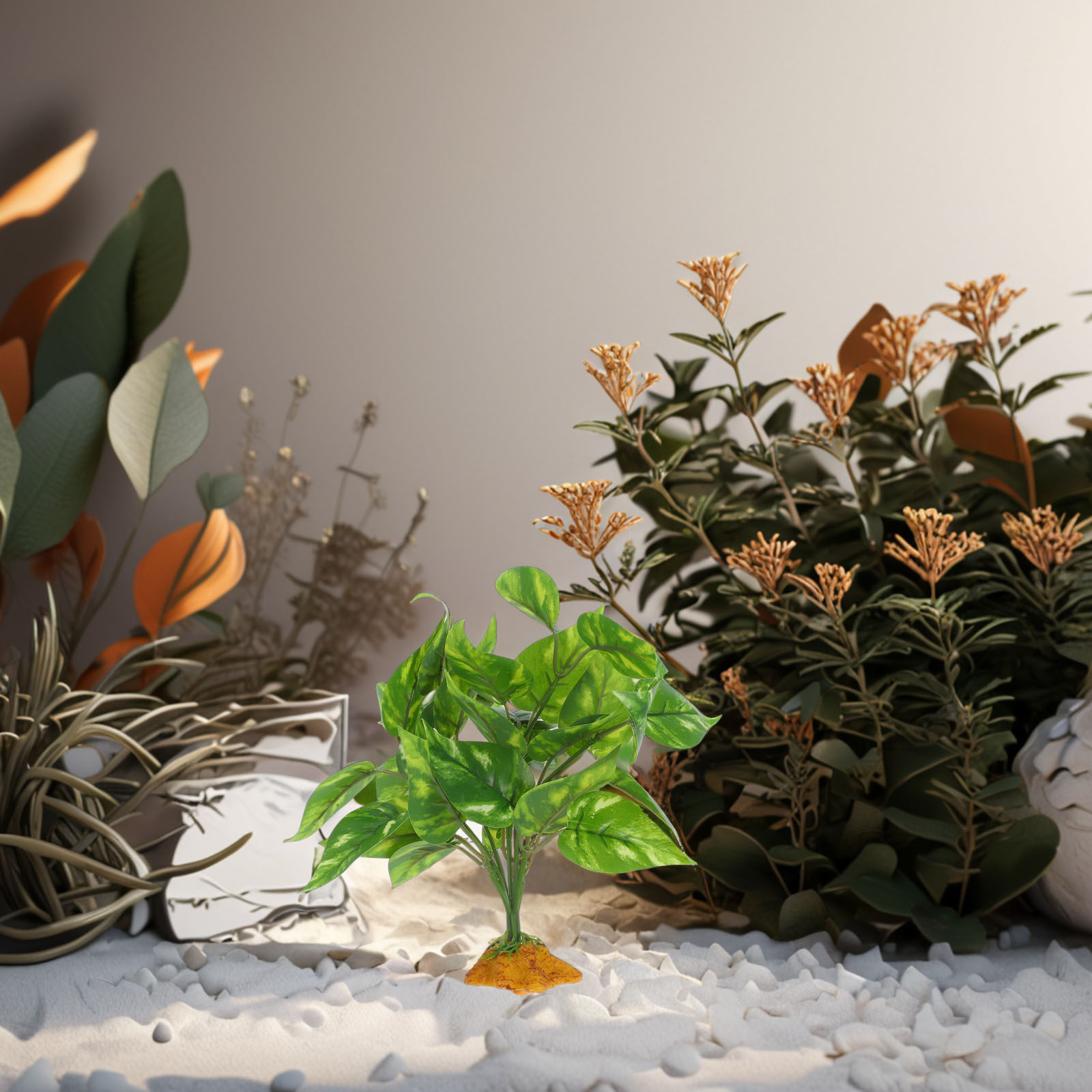안전하고 무독성인 사실적인 인조 식물 (테라리움, 수족 - Non Planted Aquarium Fish 리뷰 및 가격