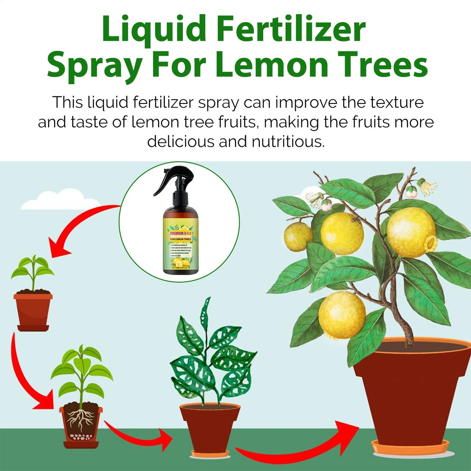 농축 레몬 나무 영양 스프레이 액체 비료 부스터 미스트 - Liquid Fertilizer All In 리뷰 및 가격