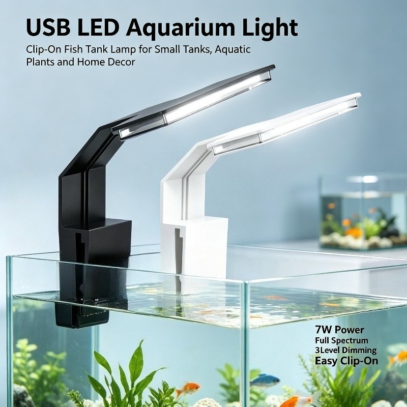 USB 수족관 LED 어항 조명, 소형 수족관 수생 식 - Aquarium Planted Tank Light 리뷰 및 가격