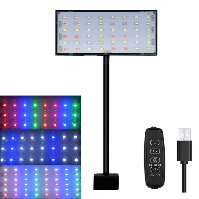 수족관 어항용 풀 스펙트럼 LED 조명, 사이클 타이밍 - Aquarium Planted Tank Light 리뷰 및 가격