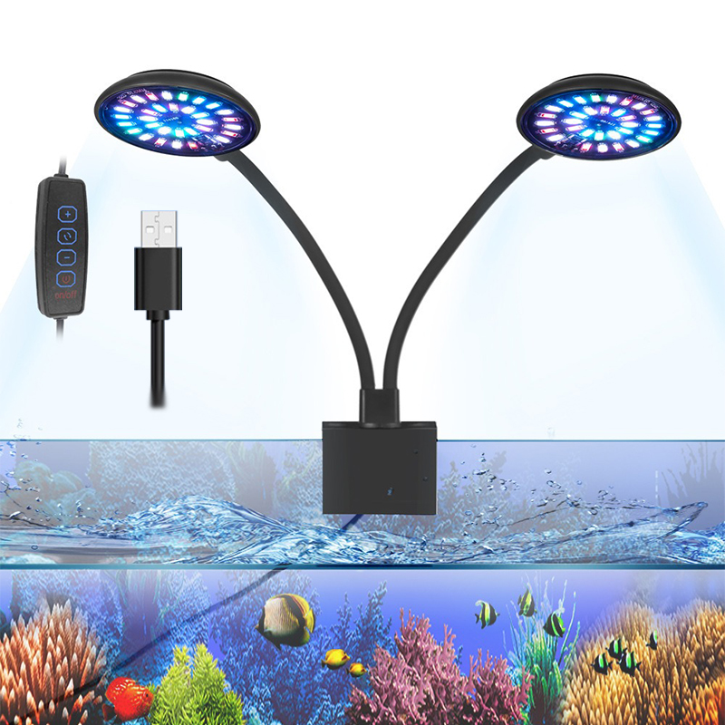 USB 수족관 LED 조명 물고기 탱크 클립 램프 전체 - Aquarium Planted Tank Light 리뷰 및 가격