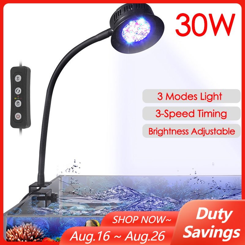 30W 수족관 물고기 탱크 바다 물 바닷물 해양 산호초 - Aquarium Planted Tank Light 리뷰 및 가격