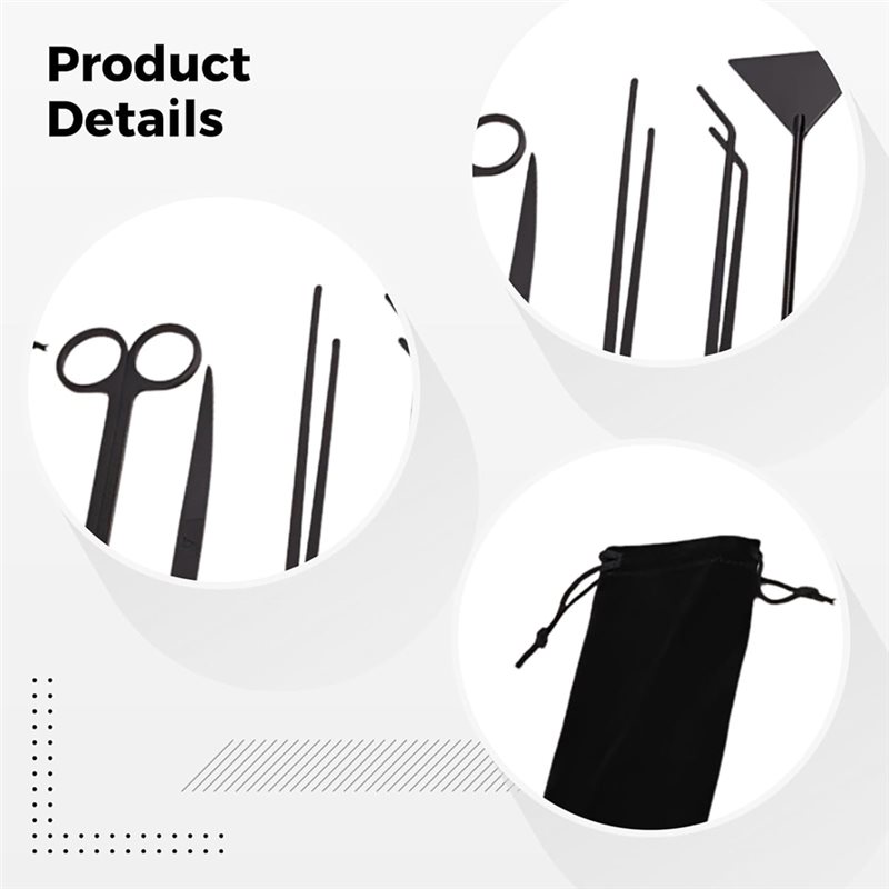 PHFU-수생 식물용, 평평한 모래삽 포함-수족관 도구 - Planted Aquarium Tool Kit 리뷰 및 가격