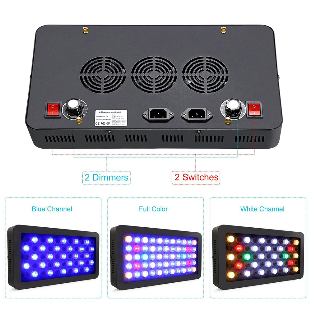 조광 가능한 산호 LED 수족관 조명, 해수 담수 해양 - Aquarium Planted Tank Light 리뷰 및 가격
