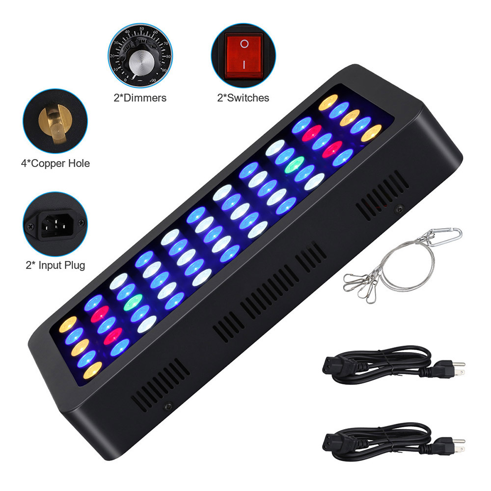조광 가능한 산호 LED 수족관 조명, 해수 담수 해양 - Aquarium Planted Tank Light 리뷰 및 가격