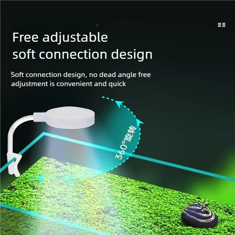 3W LED 클립형 수족관 조명 풀 스펙트럼 USB 어 - Aquarium Planted Tank Light 리뷰 및 가격