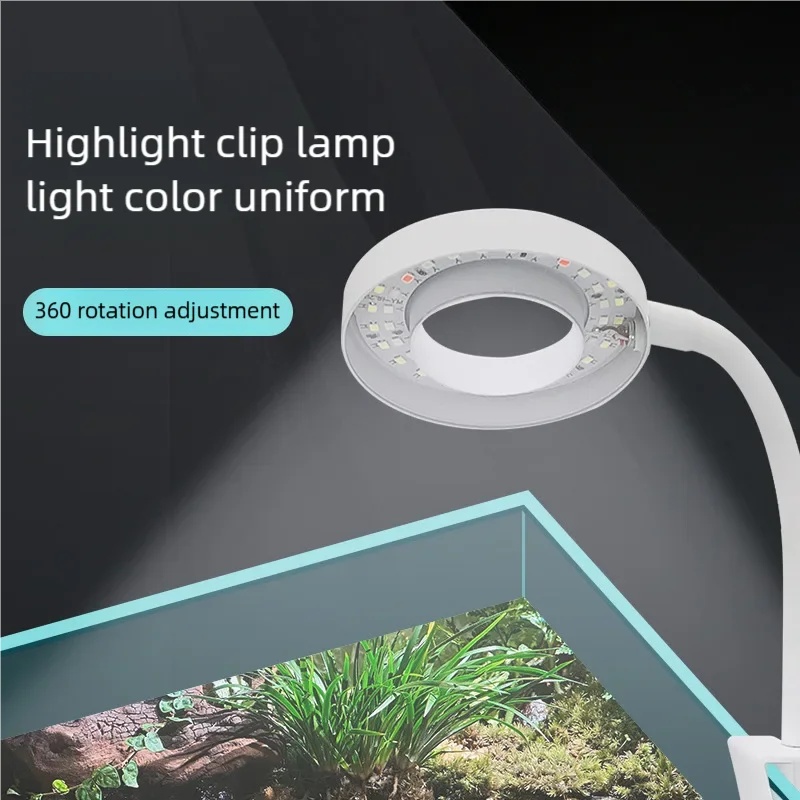 3W LED 클립형 수족관 조명 풀 스펙트럼 USB 어 - Aquarium Planted Tank Light 리뷰 및 가격