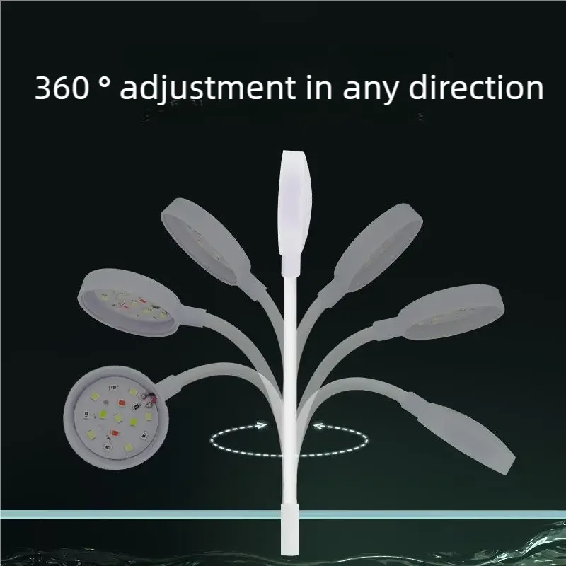 3W LED 클립형 수족관 조명 풀 스펙트럼 USB 어 - Aquarium Planted Tank Light 리뷰 및 가격