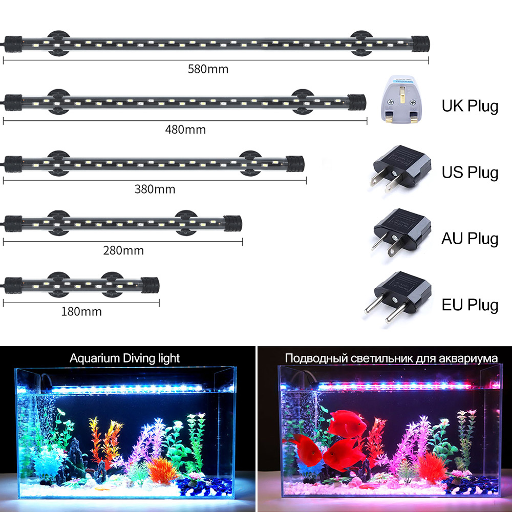 90-260V 수족관 빛 LED 방수 물고기 탱크 클립 - Aquarium Planted Tank Light 리뷰 및 가격