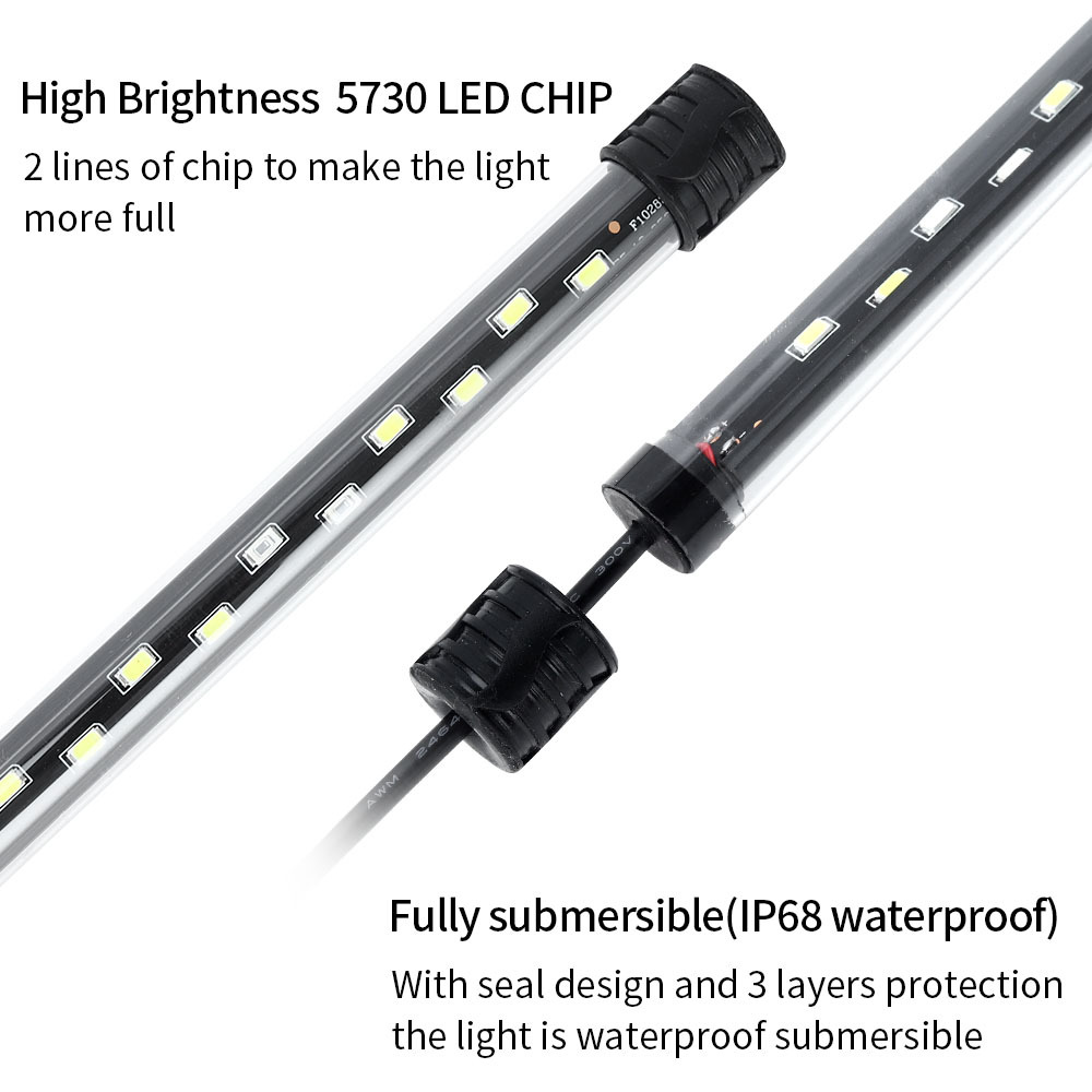 90-260V 수족관 빛 LED 방수 물고기 탱크 클립 - Aquarium Planted Tank Light 리뷰 및 가격