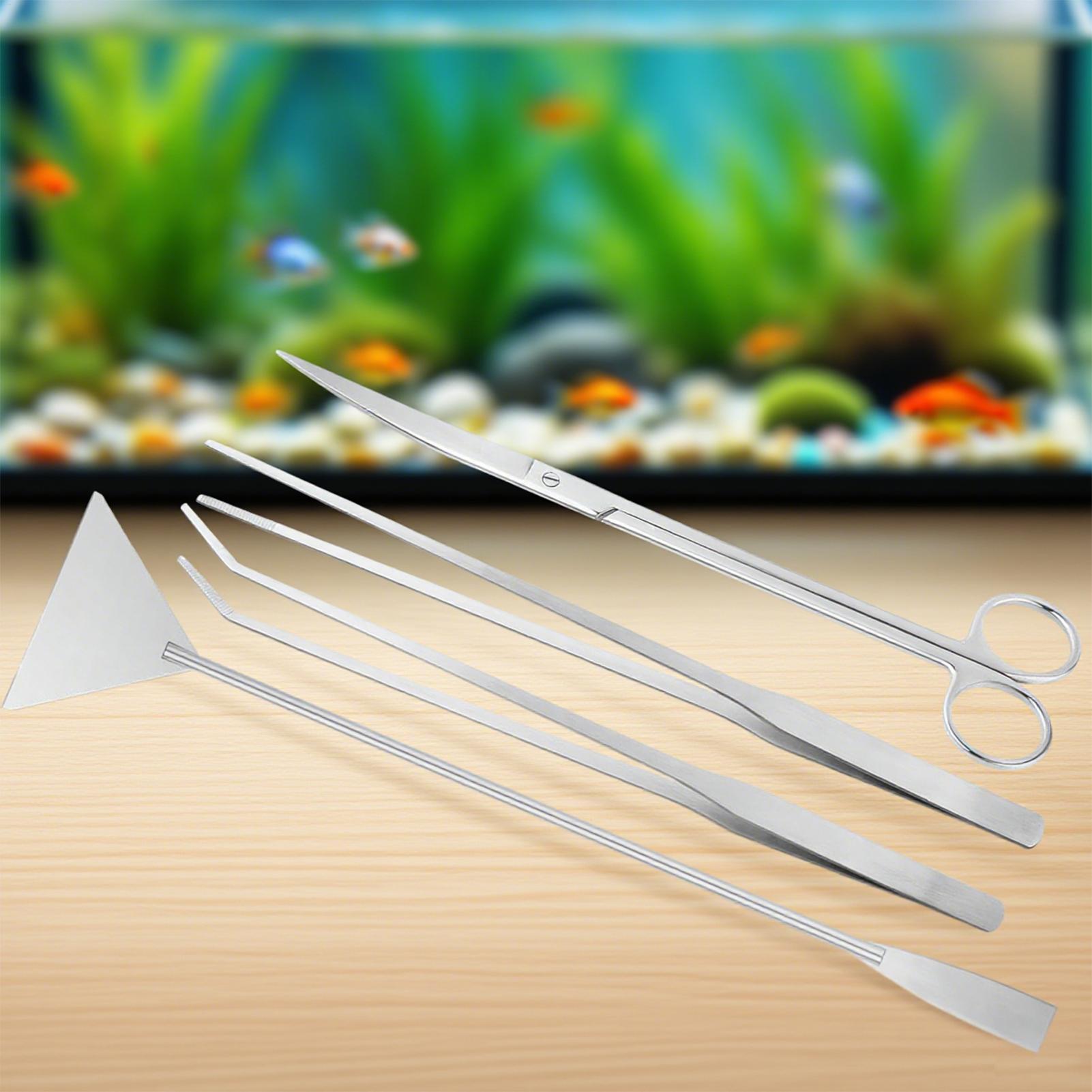 수족관 청소 도구 테라리움 식물 도구 가위 키트 스테인 - Planted Aquarium Tool Kit 리뷰 및 가격