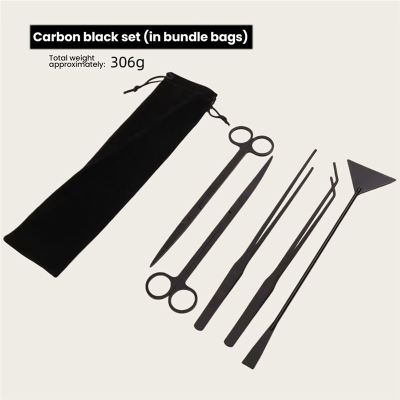 IALJ-롱 블랙 스테인리스 스틸 수초 관리 도구 세트 - Planted Aquarium Tool Kit 리뷰 및 가격